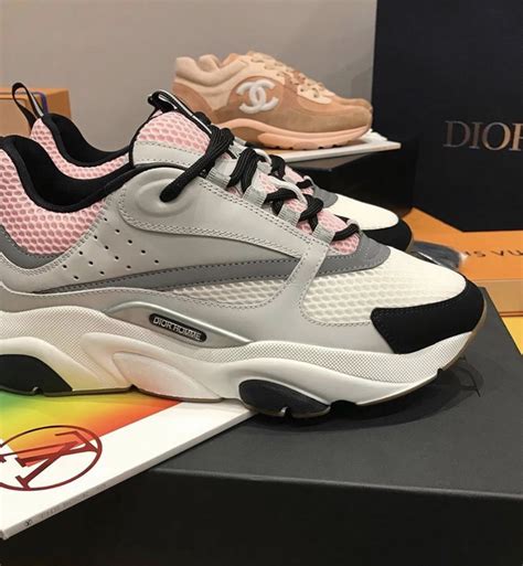 dior pink sneakers